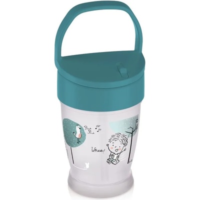 Lovi Чаша със сламка Lovi - Junior, Lovely Boy, 12м+, 250 ml, синьо (35/354_b)