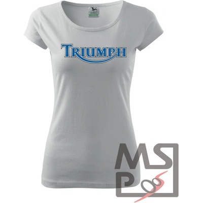 Dámské Triko s moto motivem 76 Triumph