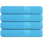 vidaXL Кърпи FROGN 4 бр. Тюркоазени 100x200 см 360 г/м2 (136987)
