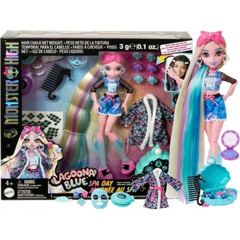 Mattel Monster High Lagoona Deluxe s vlasmi kúpeľný deň