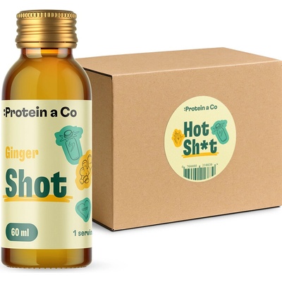 ProteinaCo Zázvorový Shot 12 x 60 ml