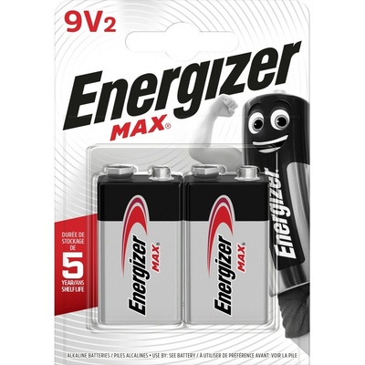 Energizer Max Alk 9V 2ks E301530500