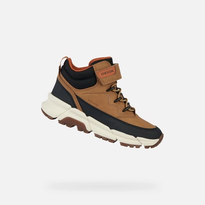 Geox Жълти момчешки високи обувки Geox Flexyper Plus Boy Geox | Zhalt | Момчешки | 29