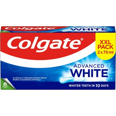 Colgate Bělicí Advanced White 2 x 75 ml