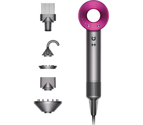 Dyson Supersonic HD07 šedá/fuchsiová