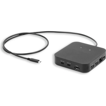LMP Мултифункционална док станция за свързване на допълнителна периферия за компютри с USB-C порт - LMP Triple Display USB-C Docking Station 4K (черен) (27263)
