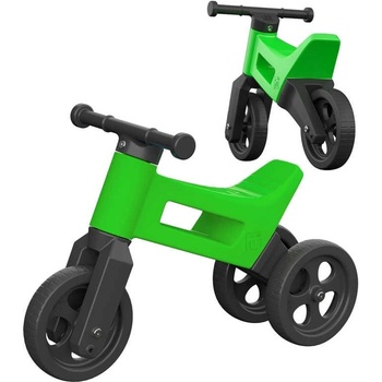 FUNNY WHEELS Rider Classic 2v1 zelené