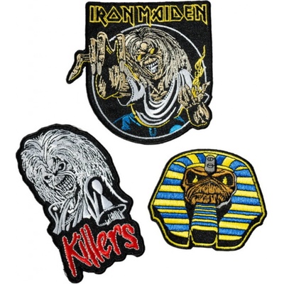nažehlovačka (nášivka set 3 ks) IRON MAIDEN - SETP03