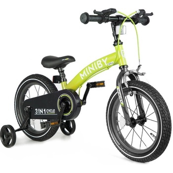 QPLAY Bicykel Miniby 3v1 Green