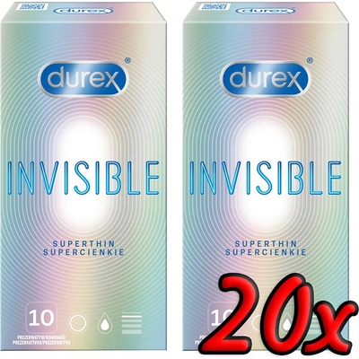 Durex Invisible Superthin 20 pack