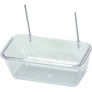 Nobby miska transparentní ptačí obdelník 8 x 4,5 x 3 cm