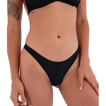 Hurley Chekiest Solid bikini bottom - Black (Black)