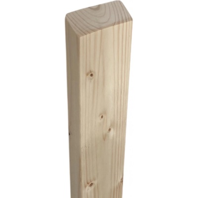 Plotovky dřevěné zkosené, smrk, AB kvalita, 18×82×1790 mm
