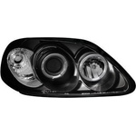  Кристални фарове honda civic (96-99) - черни