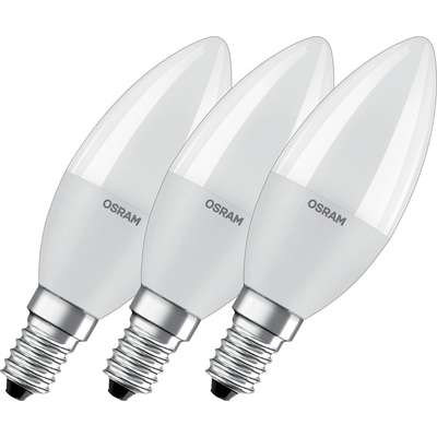 Osram LED žiarovka Clas B 60 7.5 W E14 Teplá biela 3ks