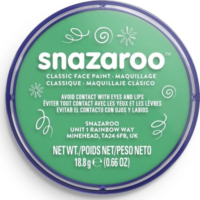 Snazaroo barva na obličej 18 ml Zelená Bright Green – Zboží Mobilmania