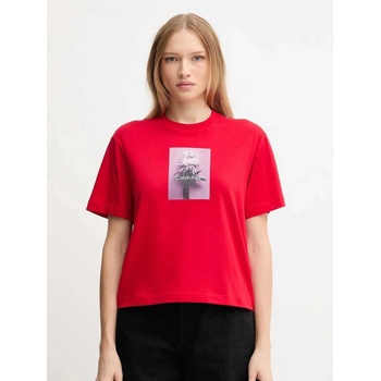 Calvin Klein Jeans Тениска boxed flower boxy tee