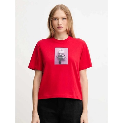 Calvin Klein Jeans Тениска boxed flower boxy tee