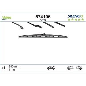 Valeo Silencio 280 mm 574106