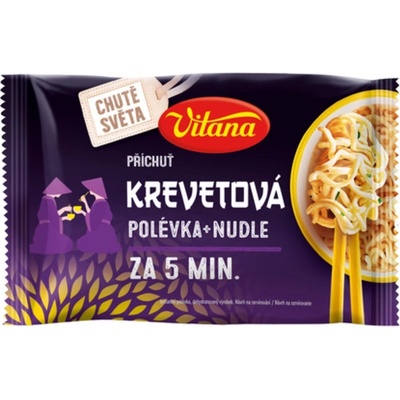 Vitana Chutě světa nudlová polévka krevetová příchuť 65 g