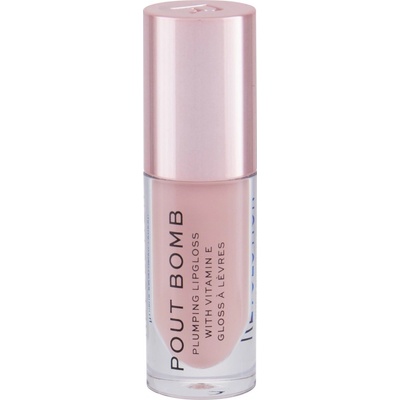 Makeup Revolution Pout Bomb Plumping Lesk na rty Gloss Kiss 4,6 ml – Zboží Dáma