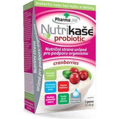 Nutrikaša probiotik brusnicová 3 x 60 g