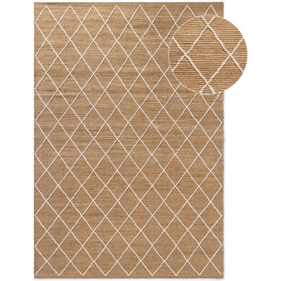 Hanse Home Ръчно изработен ютен килим в естествен цвят 120x180 cm Kunu - Hanse Home (106208-120x180)