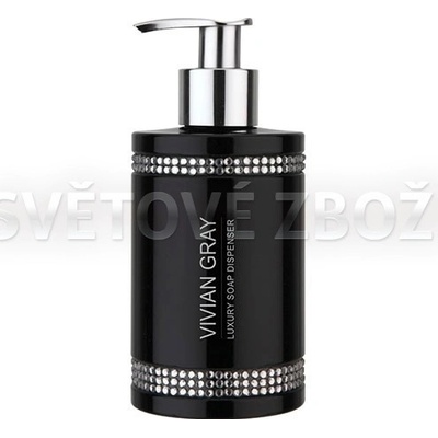 Vivian Gray luxusní tekuté mýdlo Black Crystals 250 ml