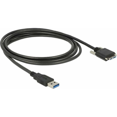 Delock 83599 USB-A zástrčka, USB Micro-B zástrčka 3m černý