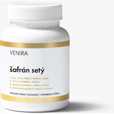 Venira šafran siaty 60 kapsúl