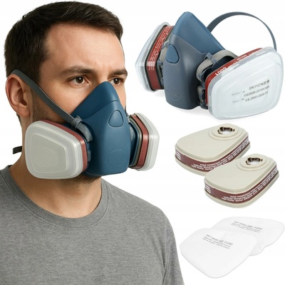 3M maska 7502 polomaska – Zboží Dáma