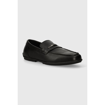 Calvin Klein Кожени мокасини Calvin Klein DRIVING SHOE METAL BAR в черно HM0HM01473 (HM0HM01473)