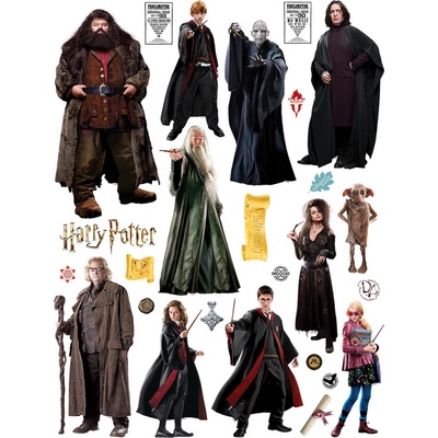 AG Design DK2335 Samolepicí dekorace Harry Potter, rozměry 65 x 85 cm
