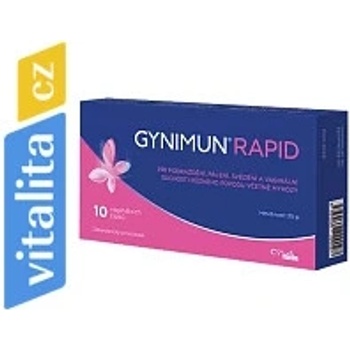Gynimun Rapid vaginálních čípky 10 ks