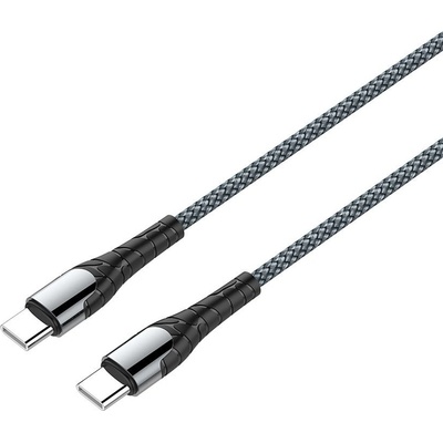 Colorway CW-CBPDCC040-GR Datový USB-C/ USB-C/ 3A/ Fast Charging 65W, 1m, šedý