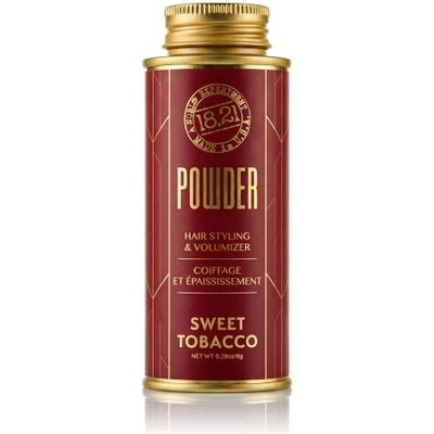 18.21 Man Made Powder Sweet Tobacco стилизираща пудра за съживяване и придаване на обем на косата 8 g за мъже