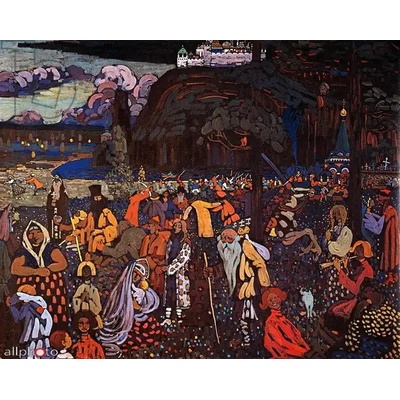 Obrazy - Kandinsky, Wassily: Barevný svět - reprodukce obrazu