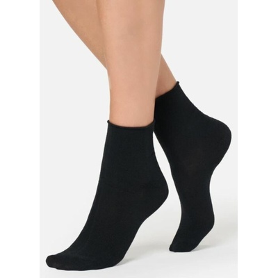 Golden Lady dámské ponožky s kašmírem SOFT CASHMERE black Černá