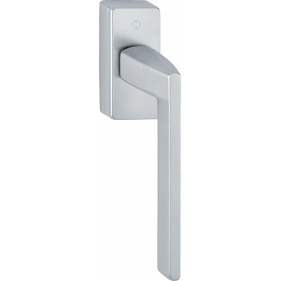 HOPPE okenní klika BERGAMO Secustik, čtyřhr. 7 x 32–42 mm, mosaz chrom satin.