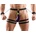 Svenjoyment Hip Harness with Cock Ring and Cuffs 2100428 Black S/M