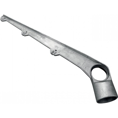 PILECKÝ Bavolet pro sloupek IDEAL a PILCLIP hliníkový jednostranný 48 mm stříbrný