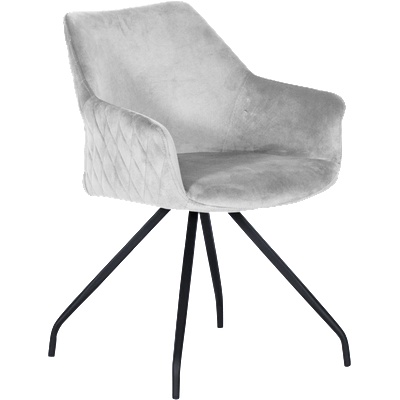 Carmen Трапезен стол kendal - светлосив bf 2 (3532007_8)