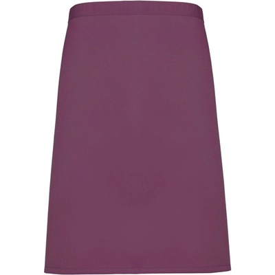 Premier Zástěra Colours PR 151 do pasu krátká COT-39015109599 Aubergine