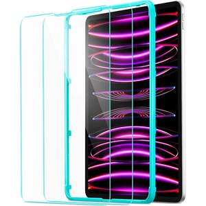 ESR Протектор за iPad Pro 12.9 2018 / 2020 / 2021 / 2022 (комплект 2) - ESR закалено стъкло 9H - прозрачно