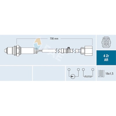 Lambda sonda FAE 75609