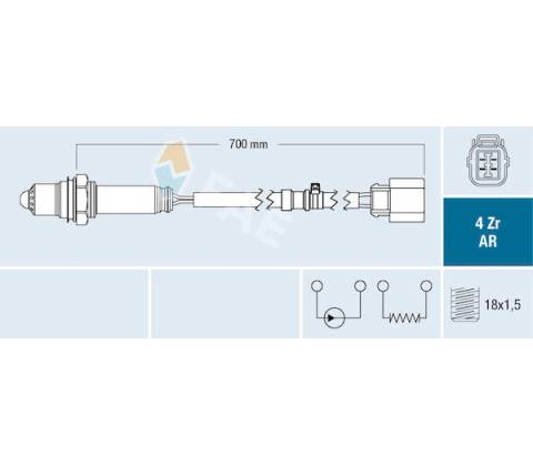 Lambda sonda FAE 75609