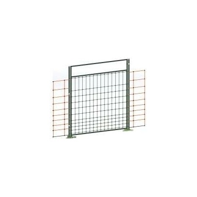 Vchodová branka k elektrické ohradníkové síti, 125 cm