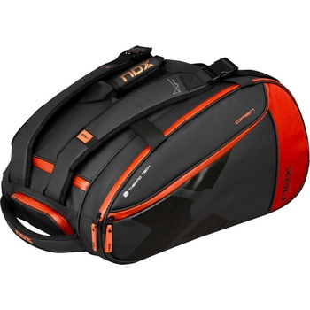 NOX Luxury Open Series Black/Red Padelbag