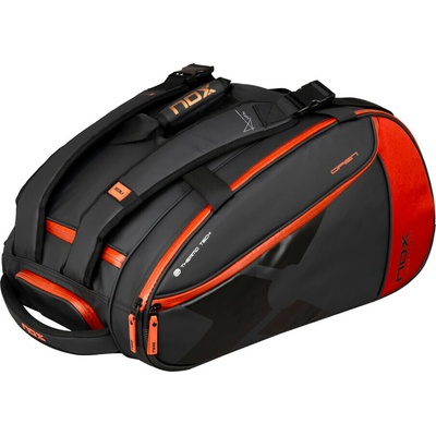 NOX Luxury Open Series Black/Red Padelbag