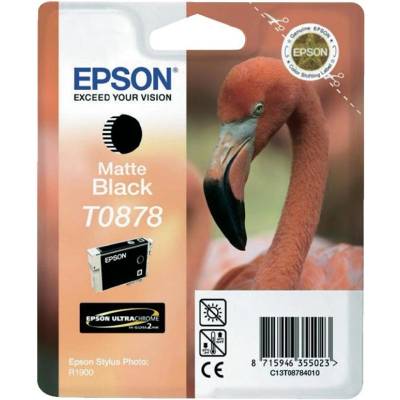 Оригинален патрон Epson C13T08784010, Stylus Photo R1900, 11.4 ml, Matte Bl (3015101105)